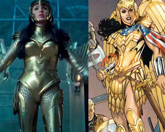 wonder woman 1984 Golden Eagle Armor