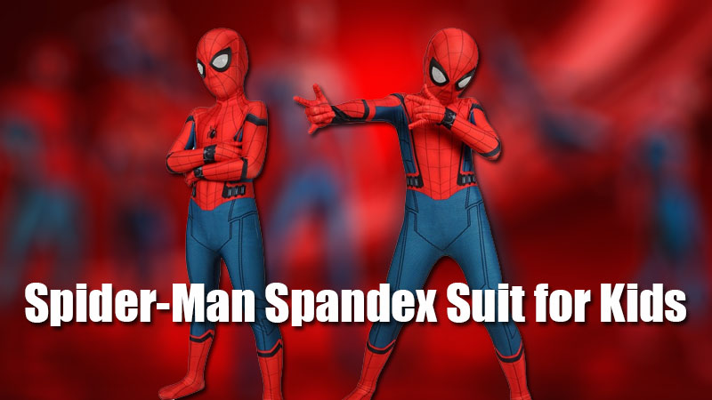 Spider-Man Spandex Suit for Kids